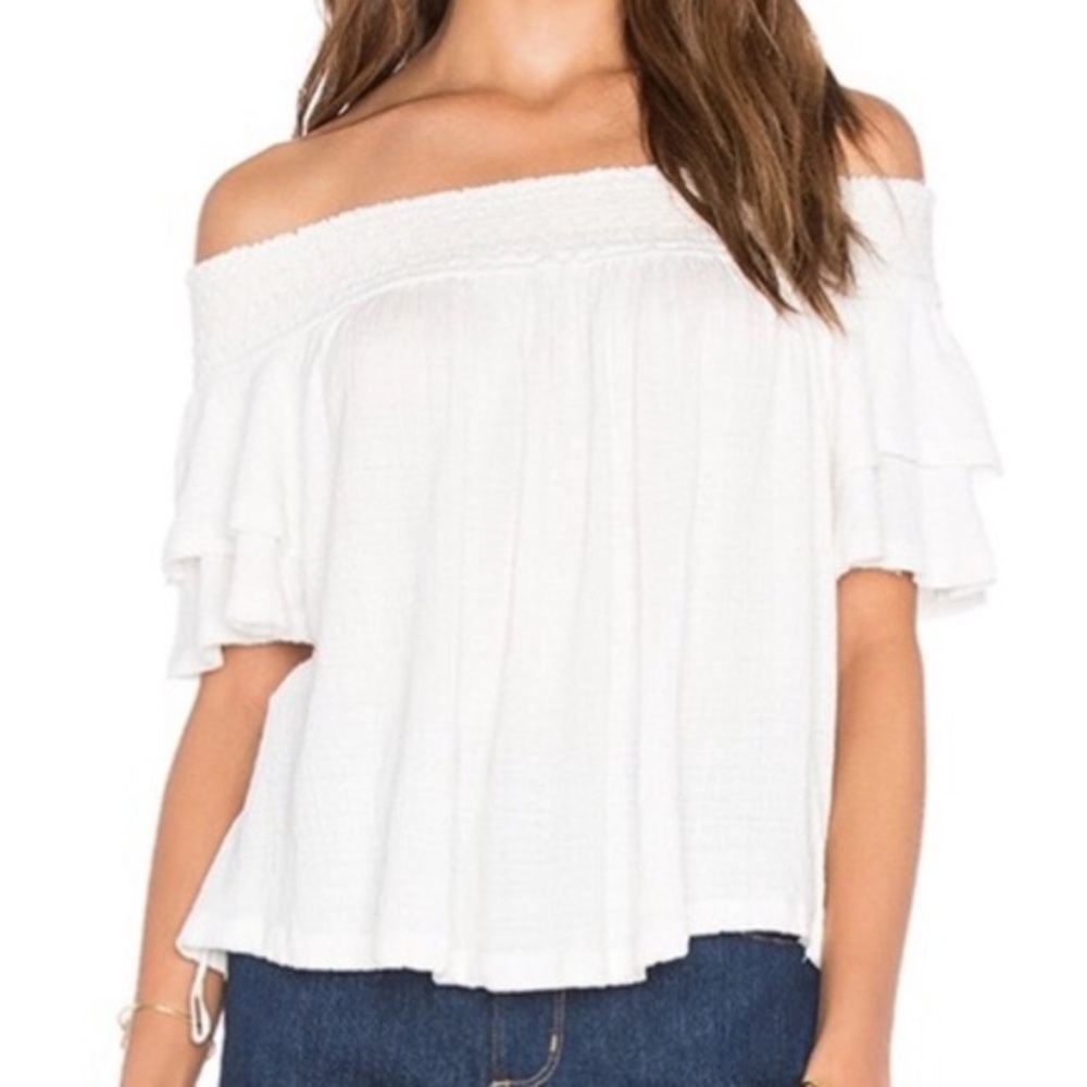 Free People Santorini Off Shoulder Top